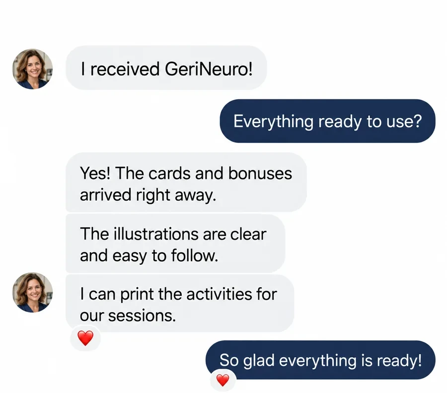 Testimonial from an occupational therapist