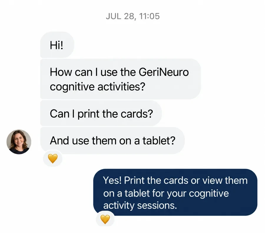 Testimonial from a speech-language pathologist