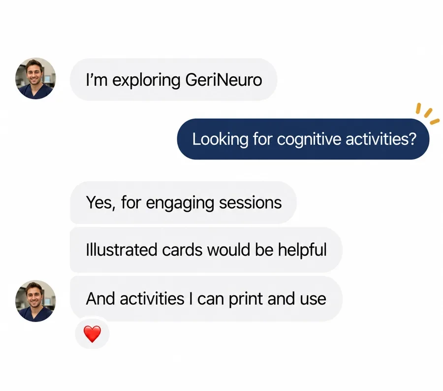 Testimonial from an activity director